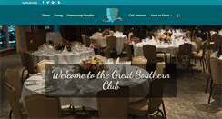 Desktop Screenshot of greatsouthernclub.com